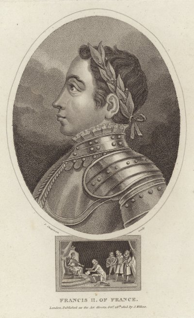 Retrato del Rey Francisco II de Francia de English School
