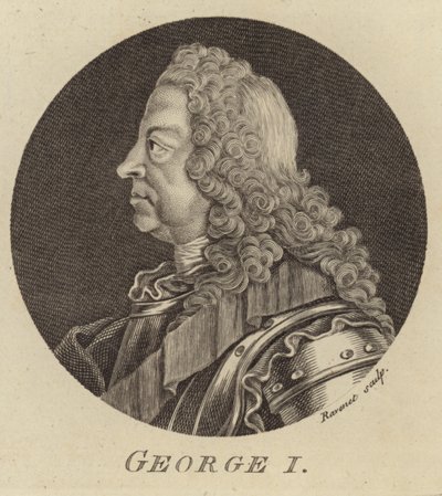 Retrato del Rey Jorge I de Gran Bretaña e Irlanda de English School