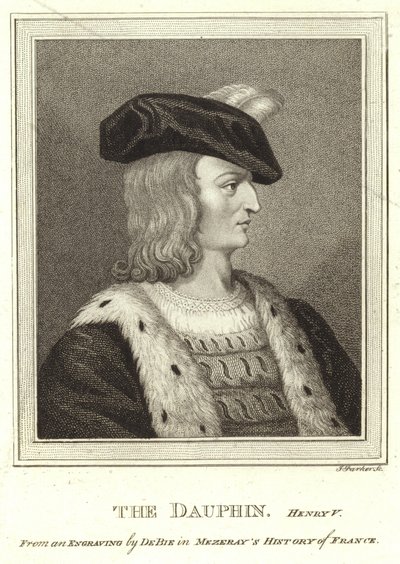 Retrato del Rey Enrique V de Francia de English School