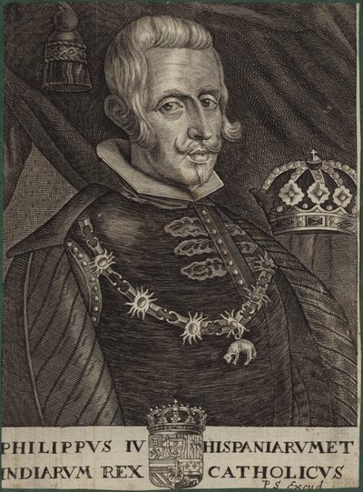 Retrato del Rey Felipe IV de España de English School