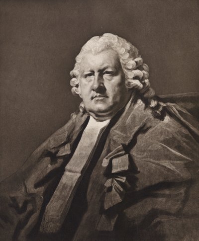 Retrato de Lord Newton, según Raeburn (litografía) de English School