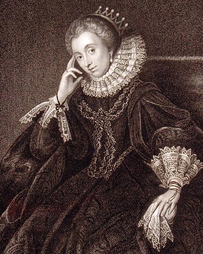 Retrato de Lucy Harrington, Condesa de Bedford (c.1581-1627), de 