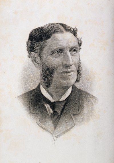 Retrato de Matthew Arnold (1822-88) de English School