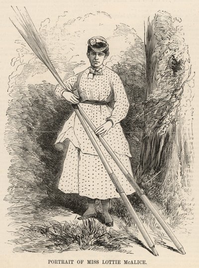 Retrato de la señorita Lottie McAlice de English School