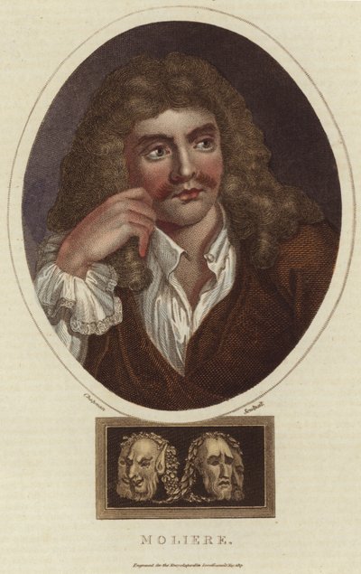 Retrato de Molière de English School