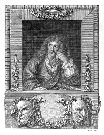 Retrato de Molière de English School