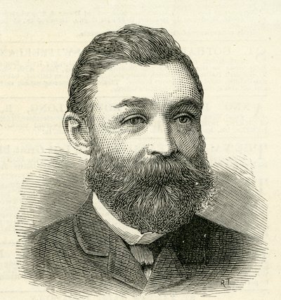 Retrato del Sr. R. Urwin, Secretario de los Comisionados de Mejora del Tyne, 1884 de English School