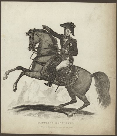 Retrato de Napoleón Bonaparte de English School