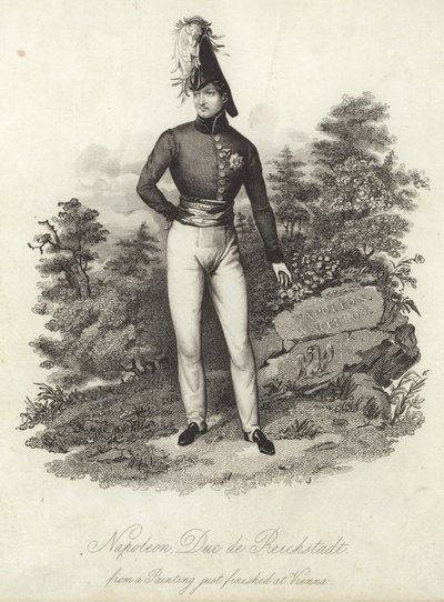 Retrato de Napoleón II de English School