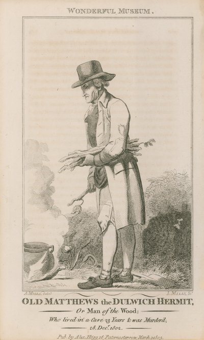 Retrato de Old Matthews de English School
