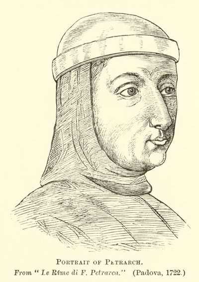 Retrato de Petrarca de English School