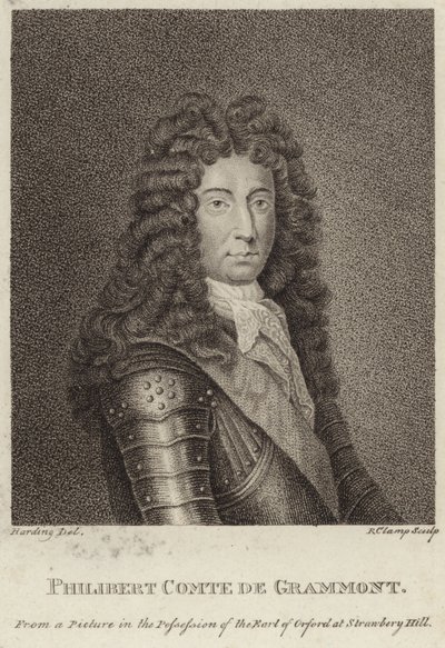 Retrato de Philibert, Conde de Gramont de English School