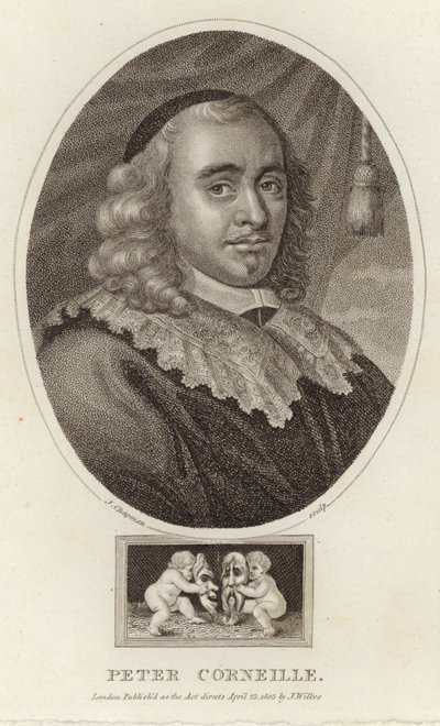 Retrato de Pierre Corneille de English School