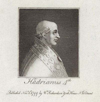 Retrato del Papa Adriano IV de English School