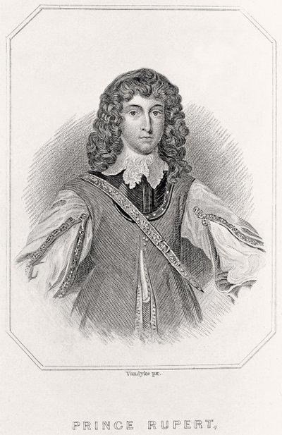 Retrato del Príncipe Rupert de English School
