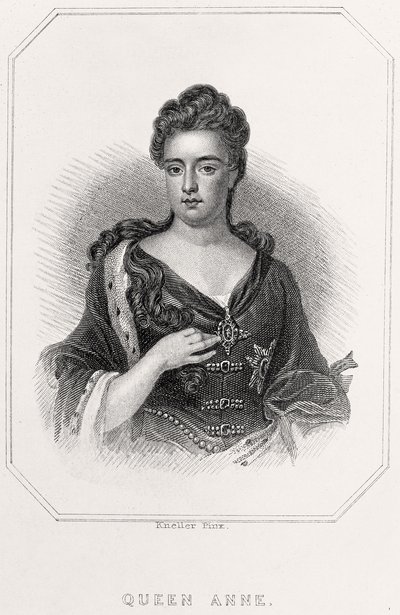 Retrato de la Reina Ana, 1835 de English School