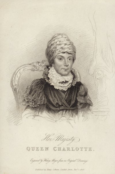 Retrato de la Reina Carlota de English School