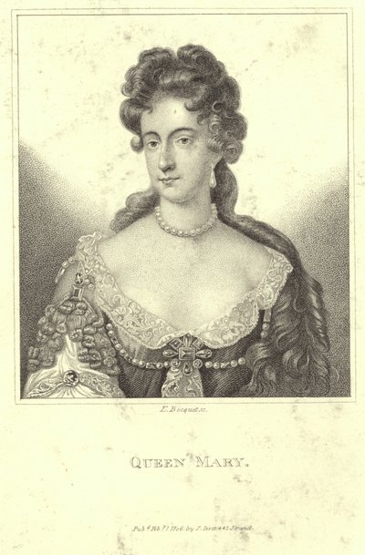 Retrato de la Reina María I de Inglaterra e Irlanda de English School