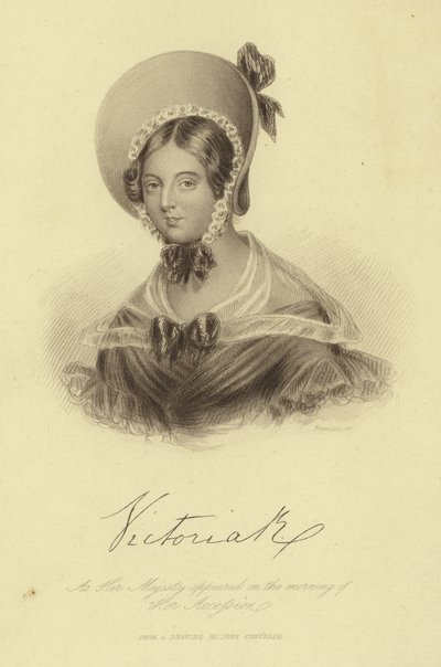 Retrato de la Reina Victoria de English School