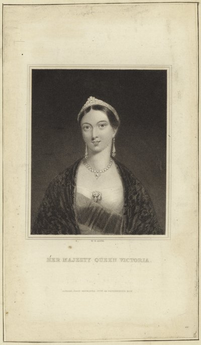 Retrato de la Reina Victoria de English School