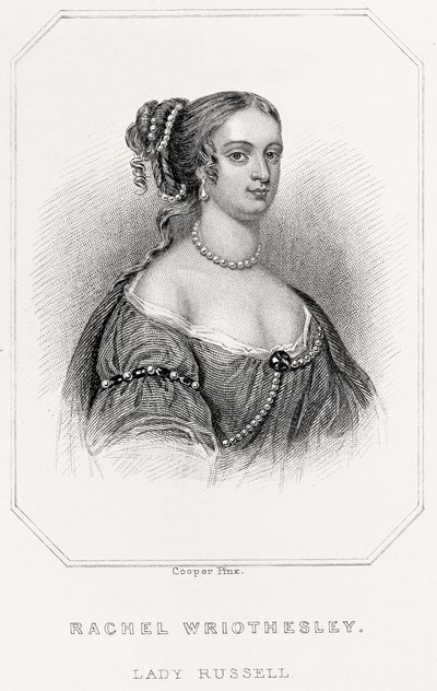 Retrato de Rachel Wriothesley, Lady Russell, 1835 de English School