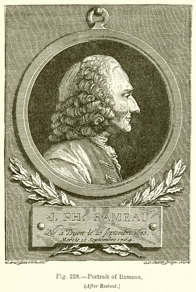 Retrato de Rameau de English School