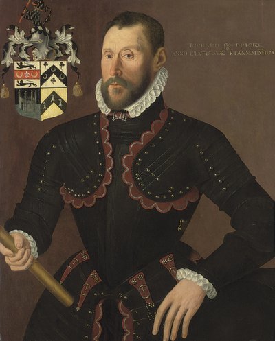 Retrato de Richard Goodricke, Sen., a los 50 años, 1574 de English School