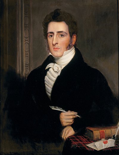 Retrato de Robert Bennett, c.1830 de English School