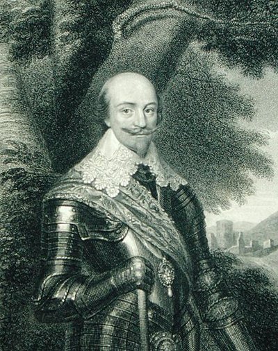 Retrato de Robert Bertie (1582-1642) 1º Conde de Lindsey, de 