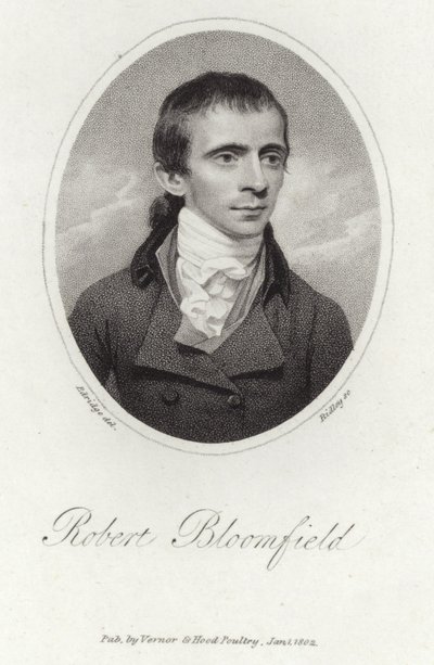 Retrato de Robert Bloomfield de English School