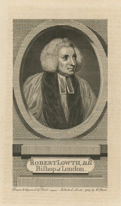 Retrato de Robert Lowth de English School