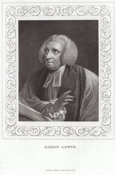 Retrato de Robert Lowth, Obispo de Londres de English School