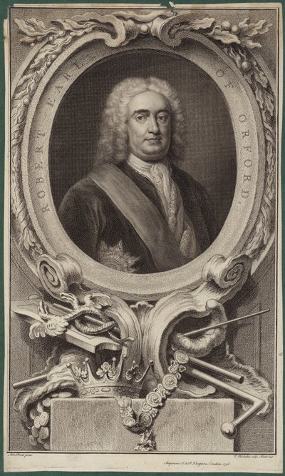 Retrato de Robert Walpole, Conde de Orford de English School