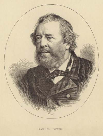 Retrato de Samuel Lover de English School