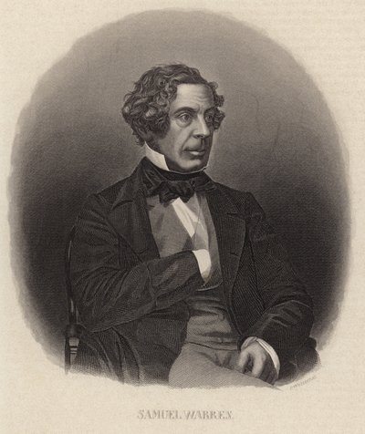 Retrato de Samuel Warren de English School