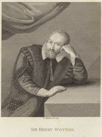 Retrato de Sir Henry Wotton de English School