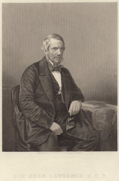 Retrato de Sir John Lawrence de English School