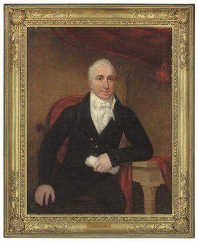 Retrato de Sir Manasseh Lopes de English School