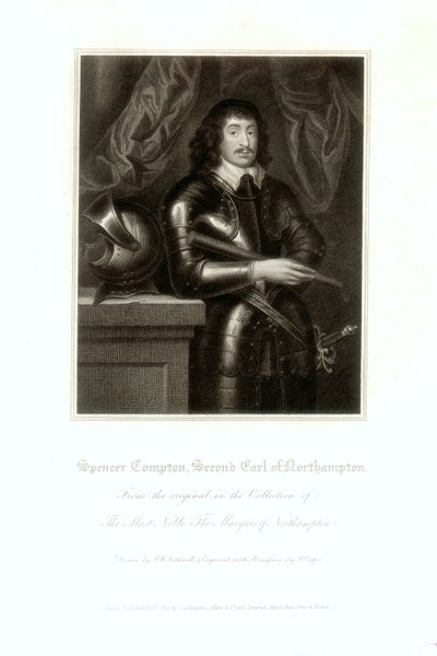 Retrato de Spencer Compton, 2º Conde de Northampton de English School