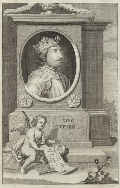 Retrato de Esteban de Inglaterra de English School