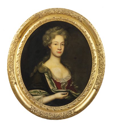 Retrato de Susannah Idle, principios del siglo XVIII de English School