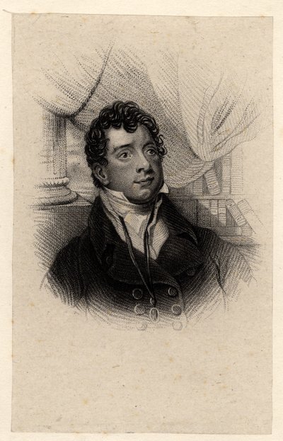 Retrato de Thomas Moore (1779-1852) de English School