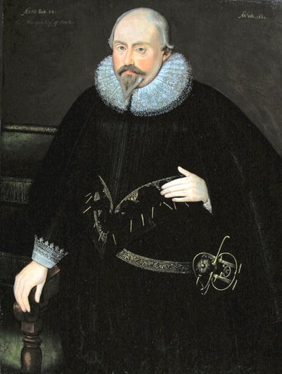 Retrato de Thomas Morgan de Machen (n.1568) c.1620 de English School