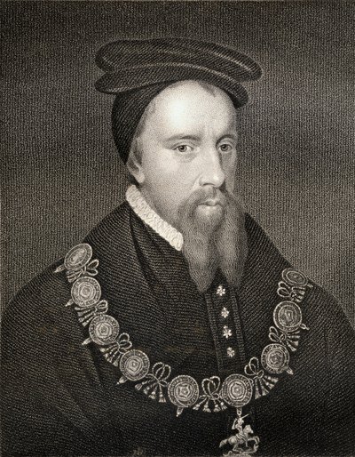 Retrato de Thomas Stanley (1435-1504) 1er Conde de Derby, de Lodges British Portraits, 1823 de English School