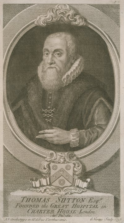 Retrato de Thomas Sutton de English School