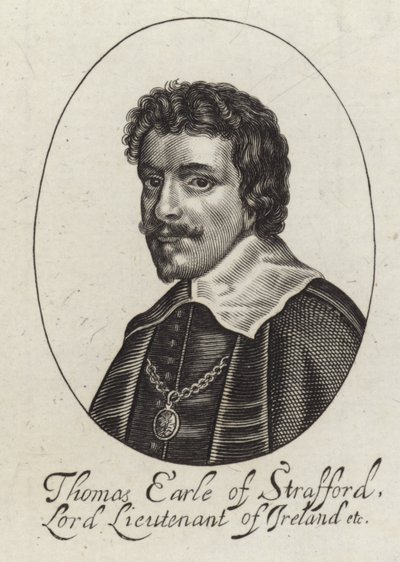 Retrato de Thomas Wentworth de English School