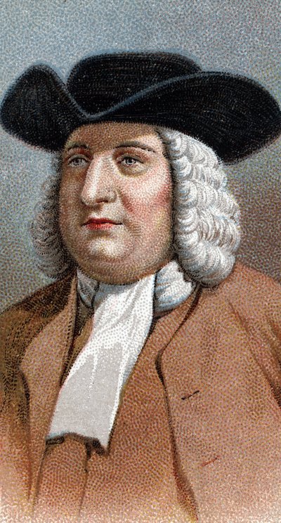 Retrato de William Penn (1644-1718) - De la serie 