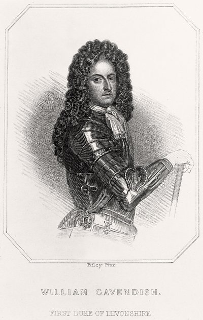 Retrato de William Cavendish, 1er Duque de Devonshire de English School