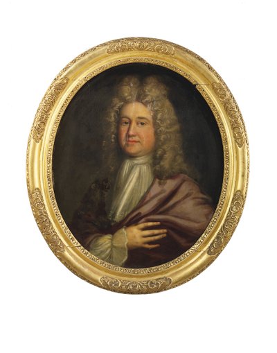 Retrato de William Cookson, principios del siglo XVIII de English School