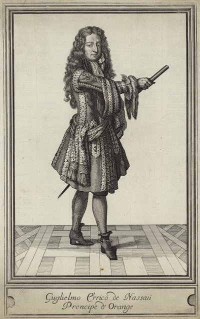 Retrato de Guillermo III de Inglaterra de English School